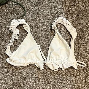 White bikini set